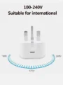 15W Foldable Plug Fast Charger