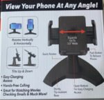 Mobile Holder Bulbhead - Desk Call by Cup Call - Desktop Phone Mount - Fully Adjustable