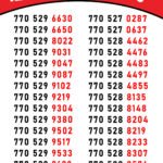 Golden Numbers NMS 1010