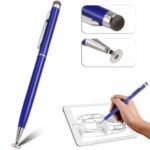 Richer-R Stylus Touch Pen, Universal Replacement Capacitive Touch Screen Stylus Pen Cloth Head Maintaining High Definition of Your Screen for iPhone/Samsung and More (Blue)