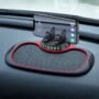 Suction Cup Car Navigation Bracket Car Dashboard Desktop Car Bracket Silicone Non-slip Mat Lazy Mobile Phone Bracket