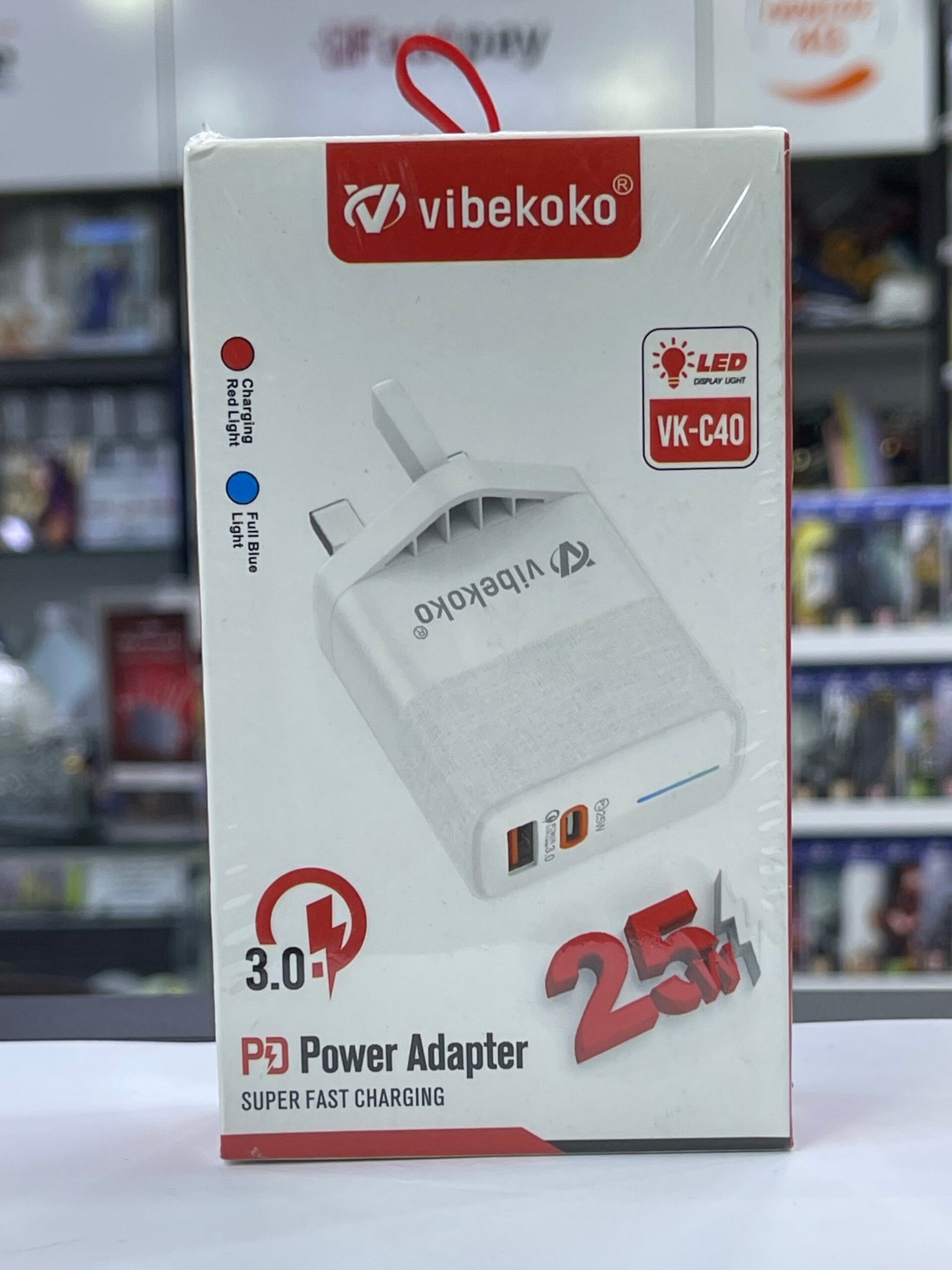 IMG_5252-scaled-1.jpeg Vibe Koko Pd Power Adapter 25 w Model VK-C40 - الصورة 1