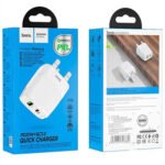 Hoco C85B Dual Port (PD+QC) Charger 20W White