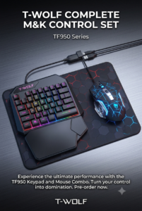 T-WOLF TF950 Pro Gaming Set - Image 2
