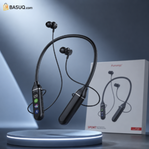 FUNONG F23 Wireless Neckband Headset – Sport Bluetooth Earphones - Image 3