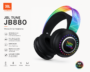 JBL TUNE JB880 NC — Product Description Wireless On-Ear Headphones designed for an immersive listening experience with powerful sound, comfortable fit, and a stylish RGB design. - Image 3